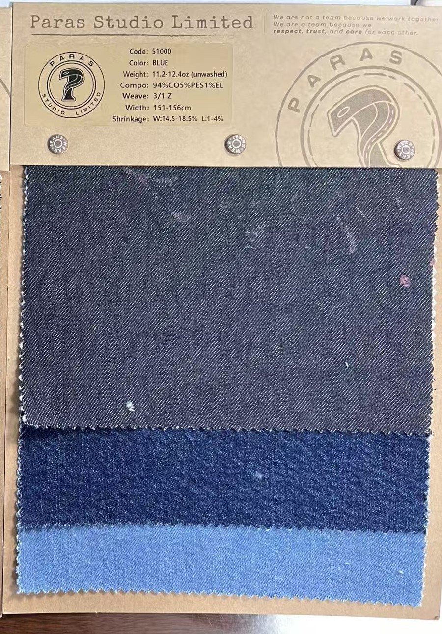 PSL fabric swatch card 51000, Blue, Turkey