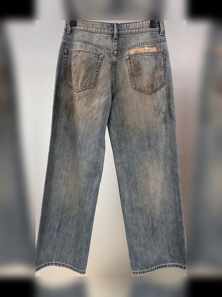 Fabric 6661 dirty wash jeans